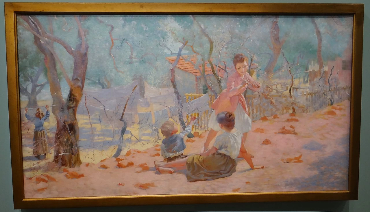 Lavandaie in Provenza - Musée d'Orsay, Parigi